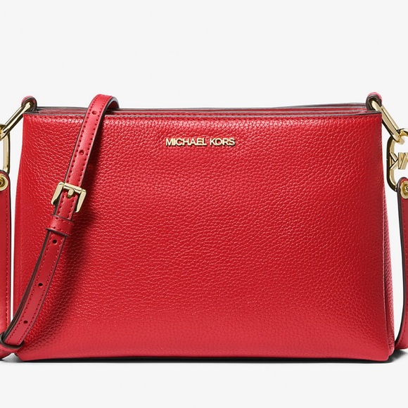 Michael Kors Bags Nwt Michael Kors Trisha Medium Pebbled Leather